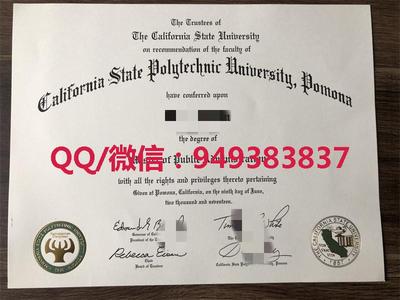 波莫纳加州理工大学毕业证成绩单