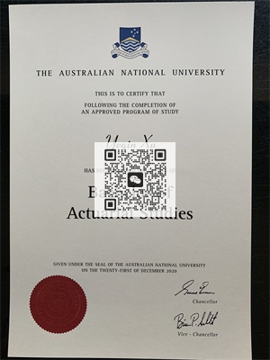 澳洲国立大学毕业证成绩单
