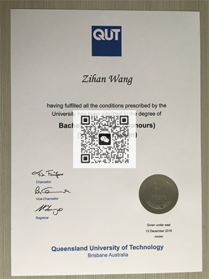 昆士兰科技大学毕业证成绩单